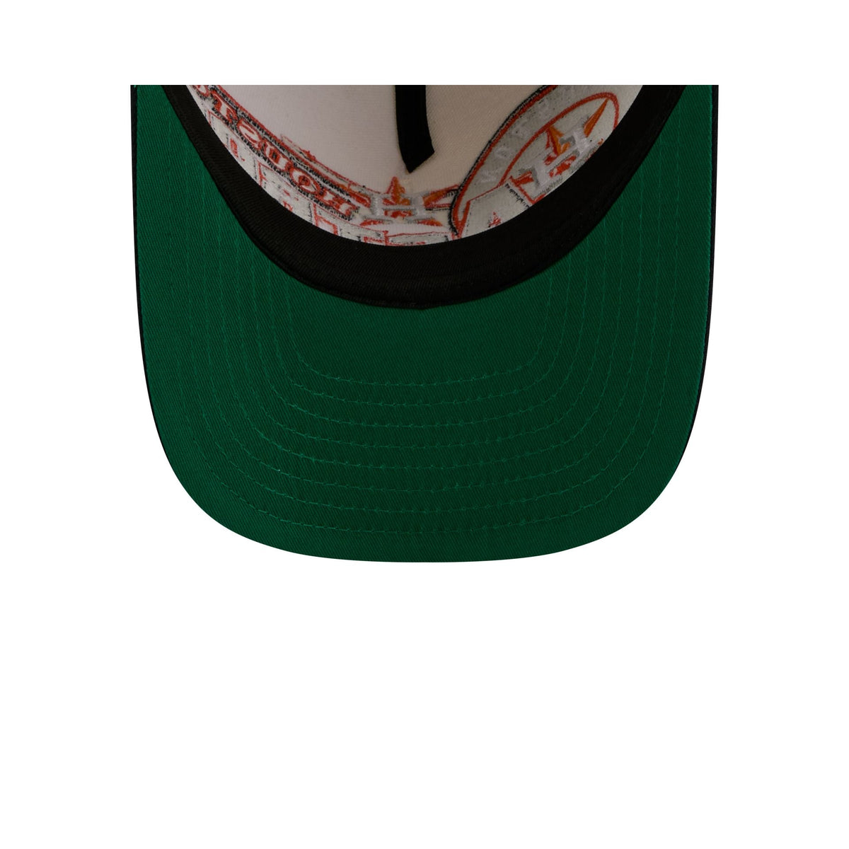 Houston Astros Chrome White Classic 9FIFTY A-Frame Snapback Hat