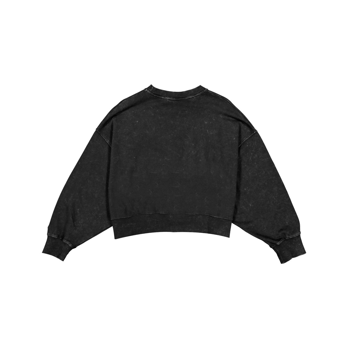 San Francisco Giants Women's Throwback Cropped Washed Crewneck