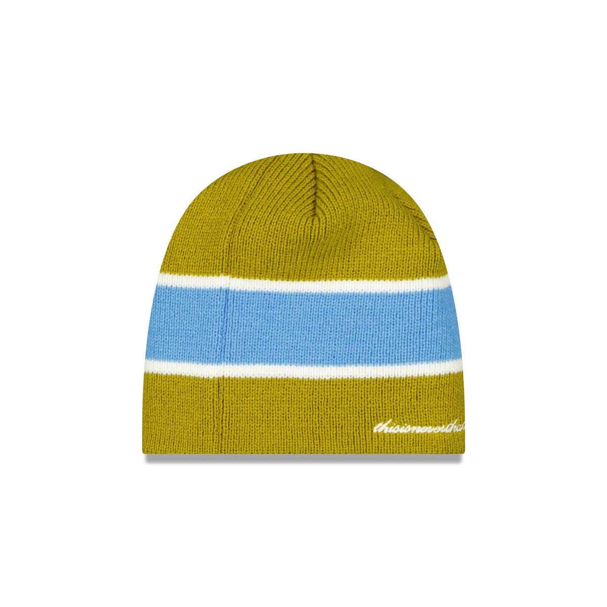 thisisneverthat® x New York Yankees Skull Knit Olive Hat