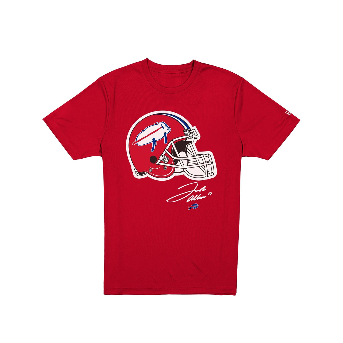 Buffalo Bills Billustration Red T-Shirt
