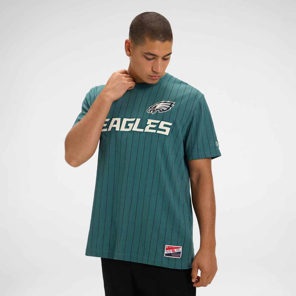 Los Angeles Rams Throwback Retro Pinstripe T-Shirt