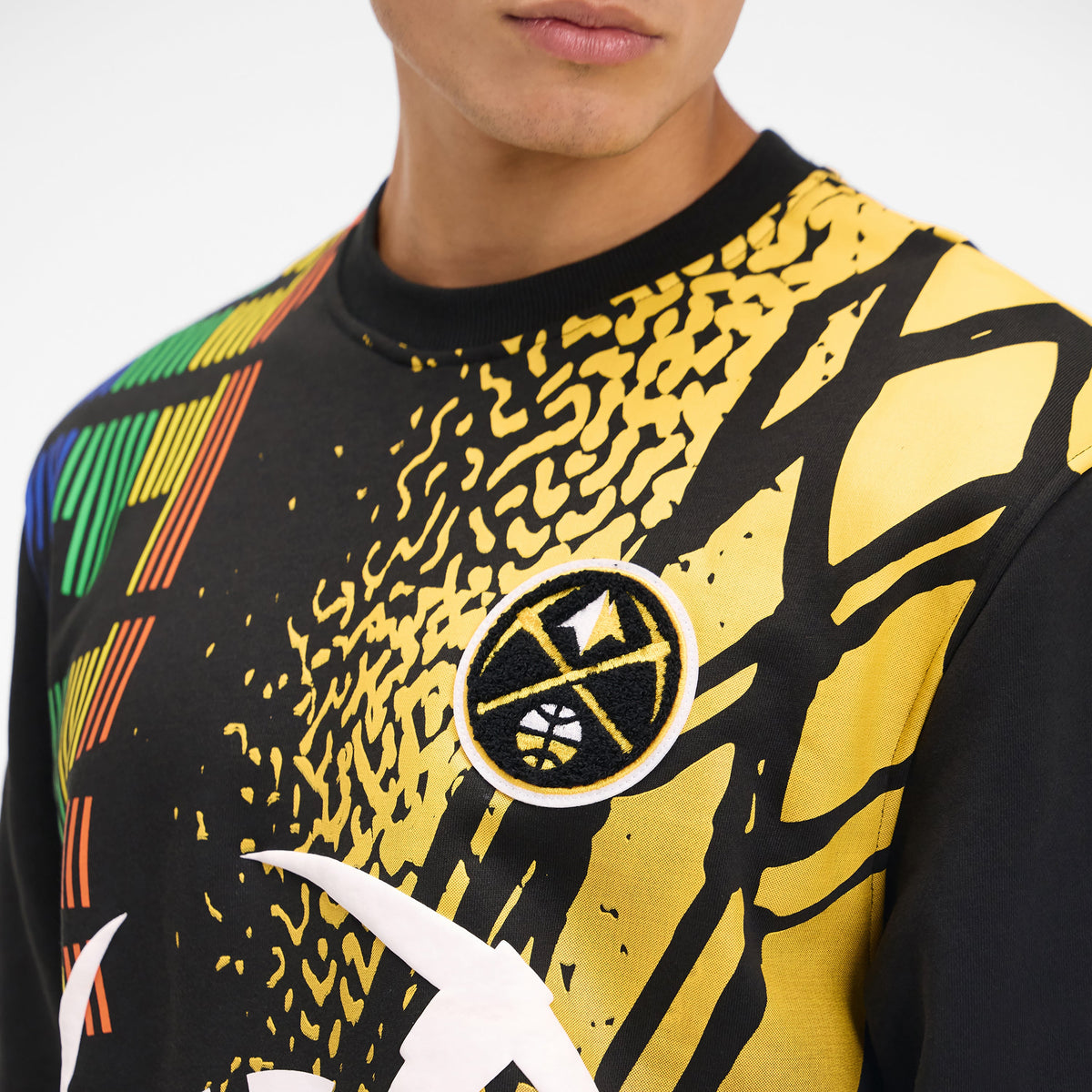 New York Knicks 2025 City Edition Black Crewneck