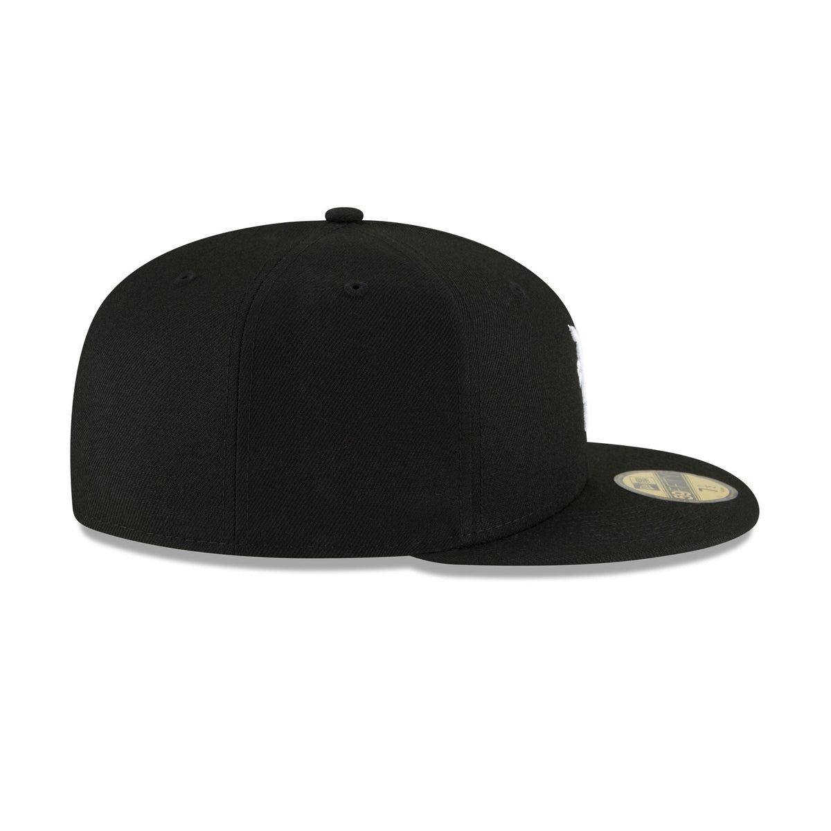 Detroit Tigers Basic Black and White 59FIFTY Fitted Hat