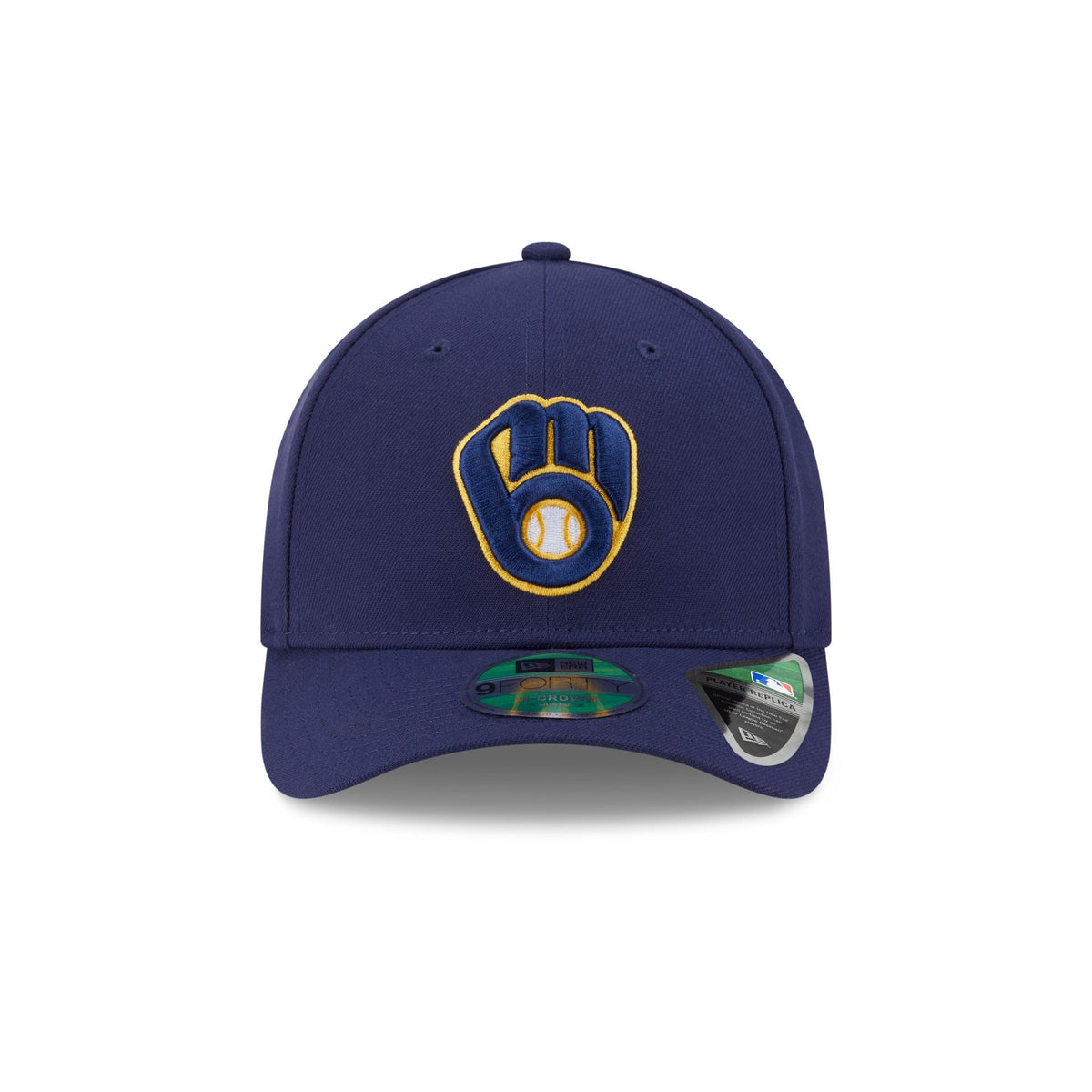 Milwaukee Brewers Home Authentic Collection 9FORTY M-Crown Snapback Hat