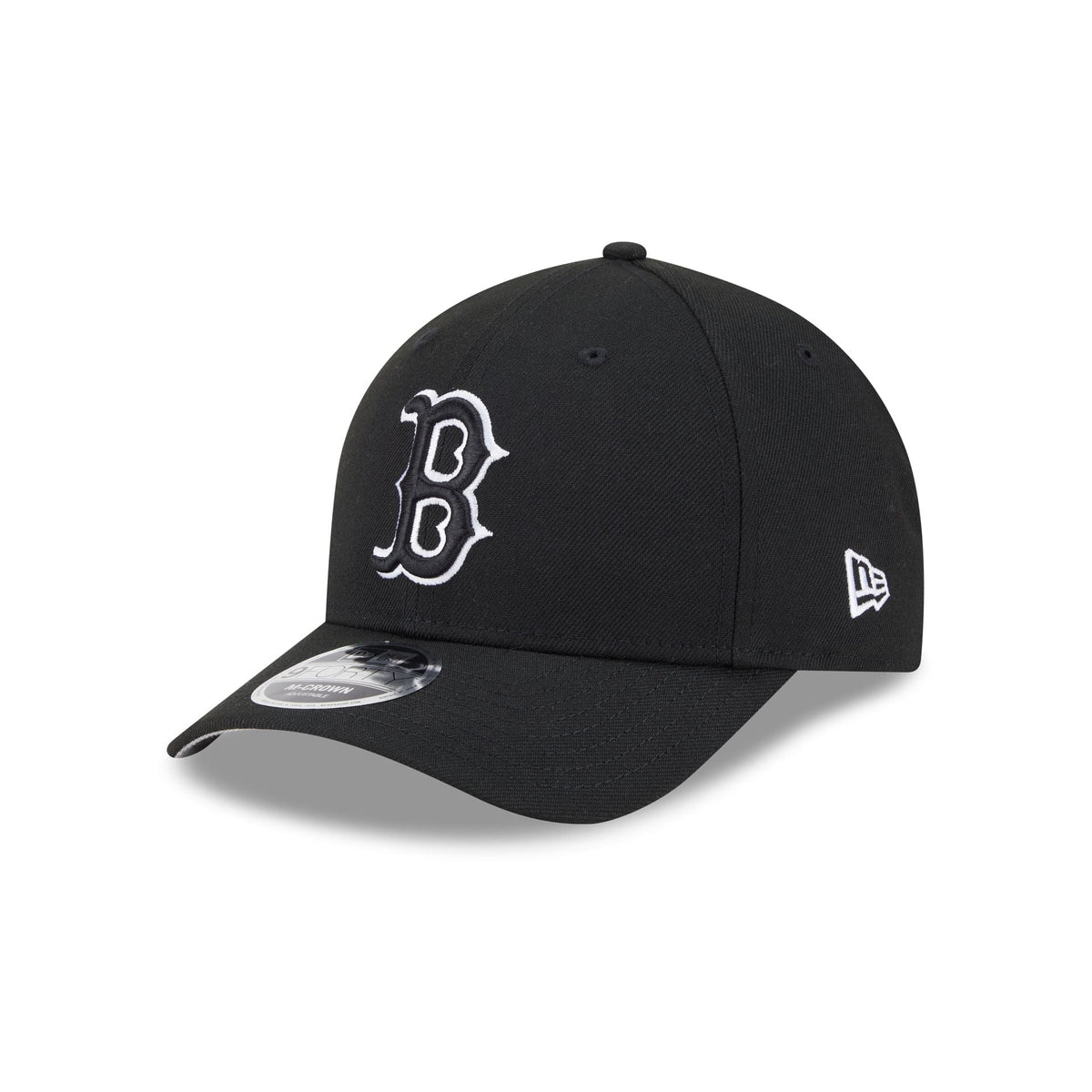 Boston Red Sox Black Authentic Collection 9FORTY M-Crown Snapback Hat