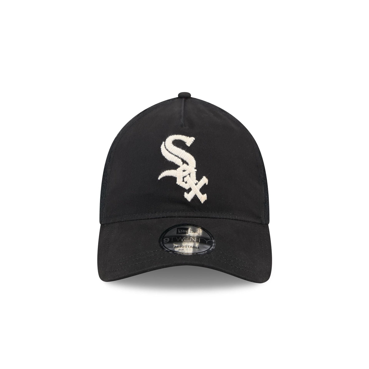 Chicago White Sox Embroidered Mesh 9TWENTY A-Frame Adjustable Hat