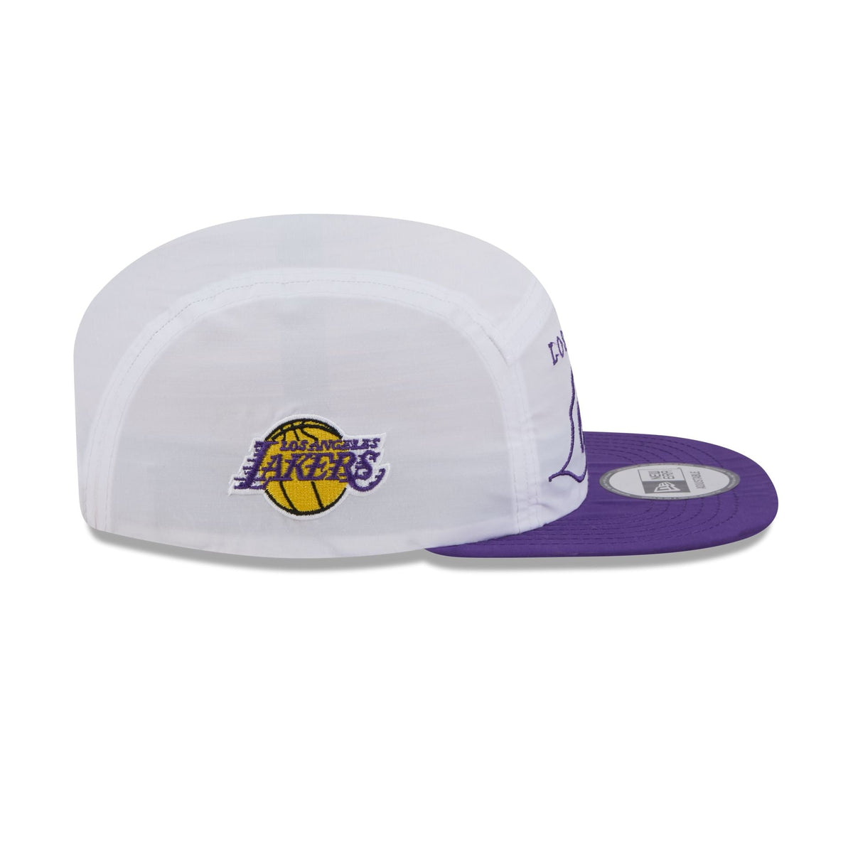 Los Angeles Lakers 2025 Draft Camper Strapback Hat