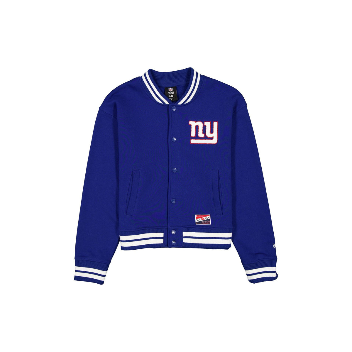 New York Giants Throwback Women's Snap Front Jacket