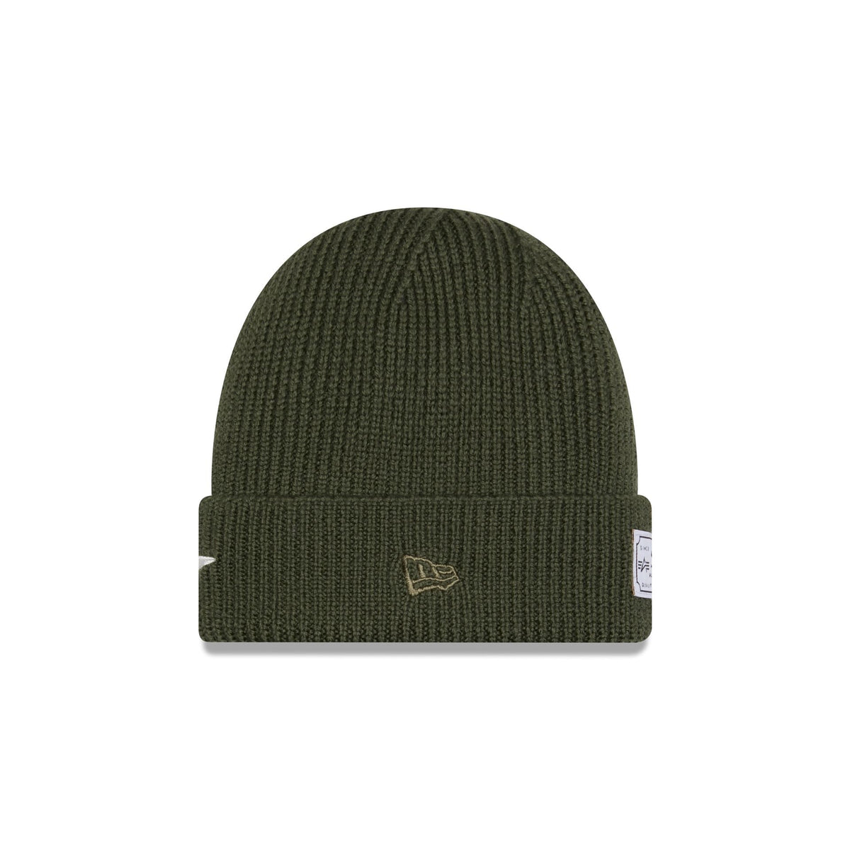 Alpha Industries x Houston Astros Olive Green Cuff Knit Hat