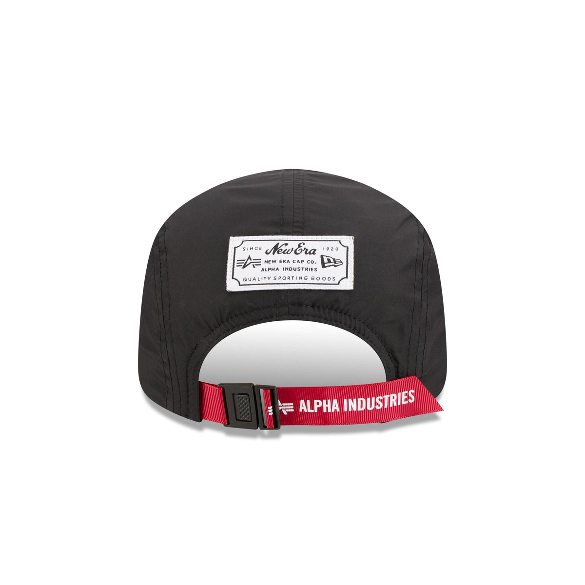 Alpha Industries x Las Vegas Raiders Black Runner Adjustable Hat