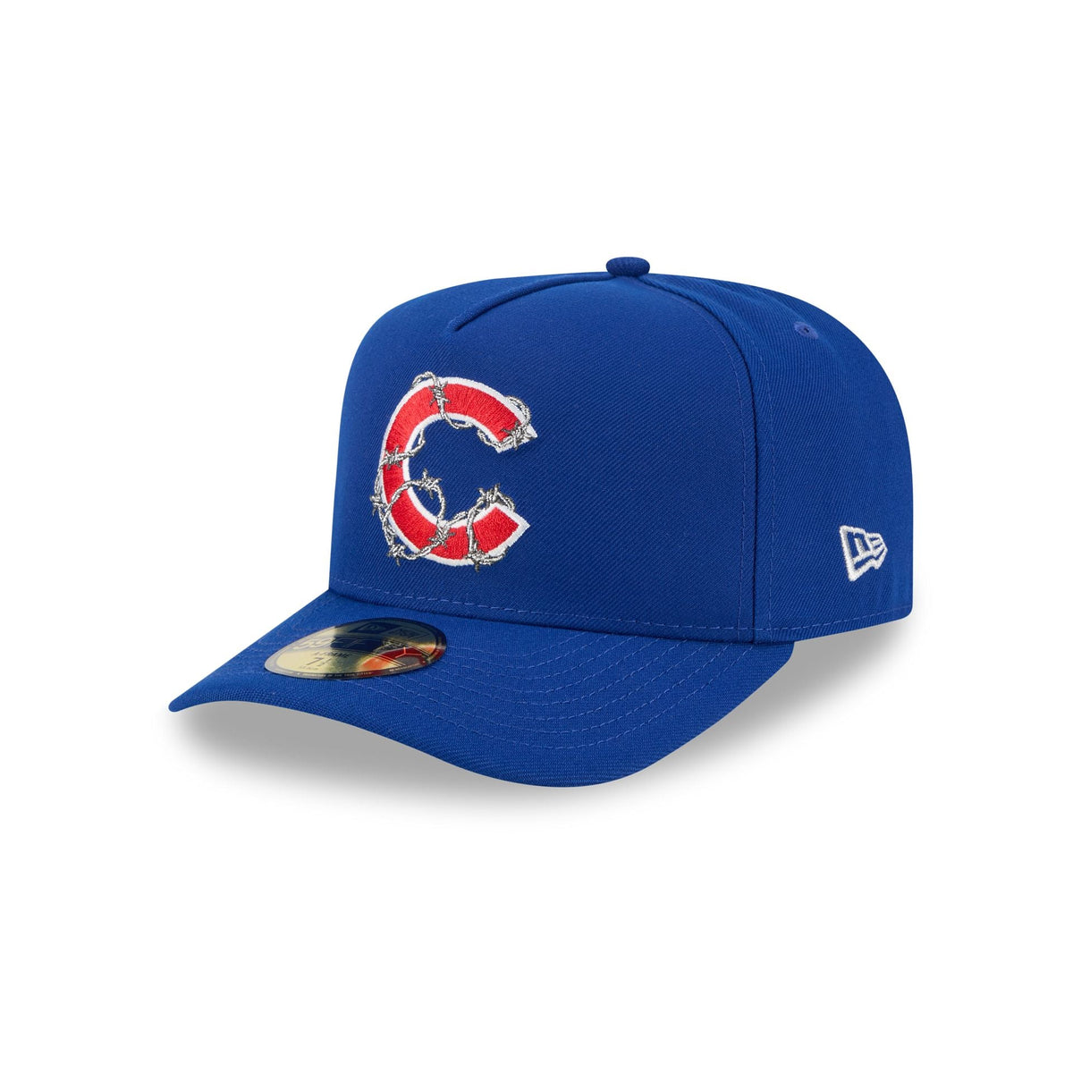 Chicago Cubs Barbed Wire 59FIFTY A-Frame Fitted Hat