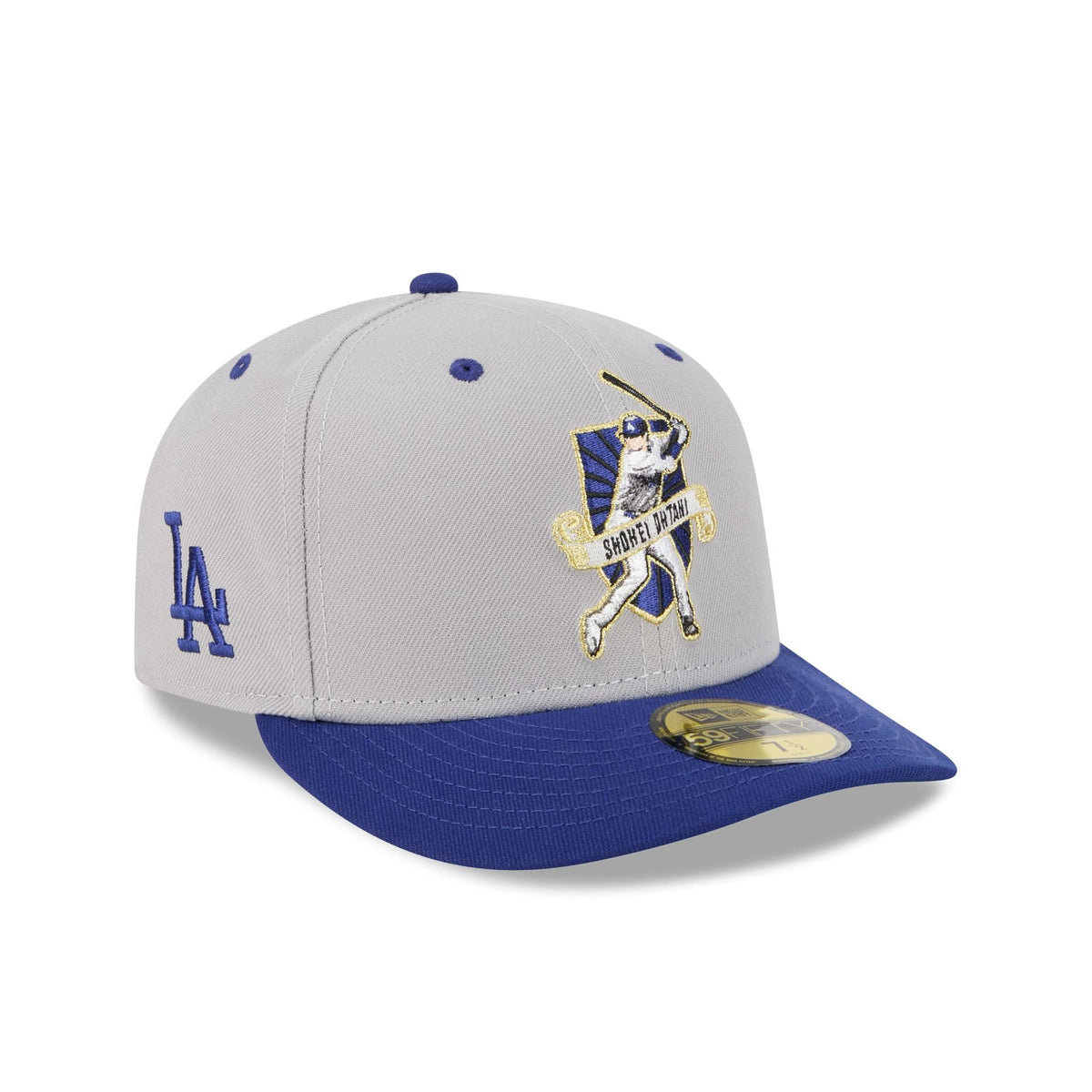 Los Angeles Dodgers Shohei Ohtani Gray 59FIFTY Fitted Hat
