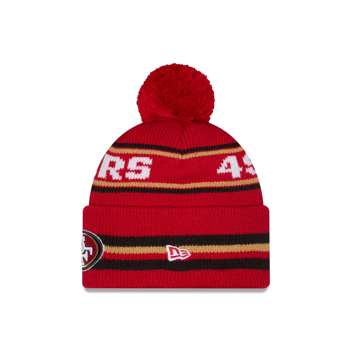 San Francisco 49ers Classic Pom Knit Hat