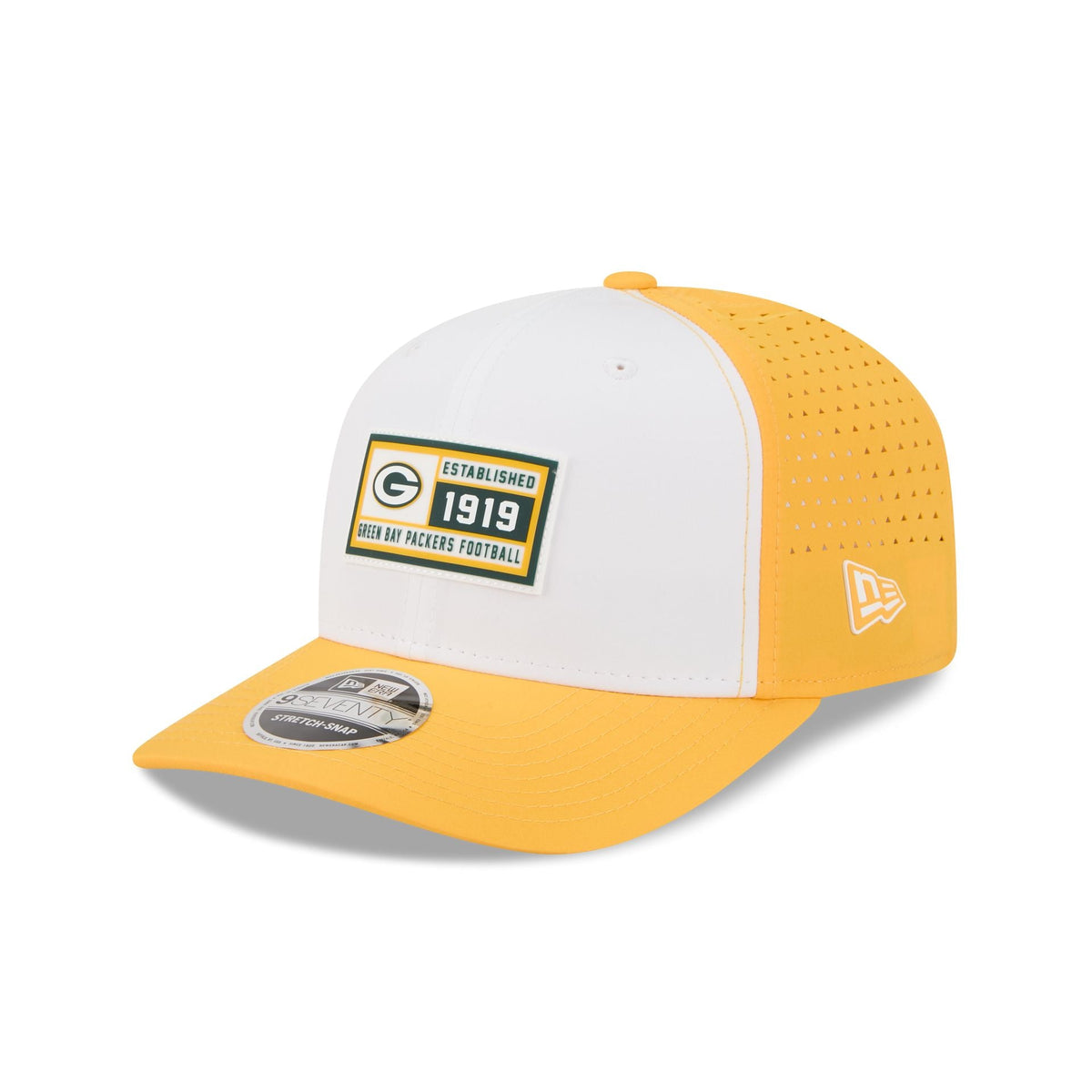 Green Bay Packers Est. Patch 9SEVENTY Stretch-Snap Hat