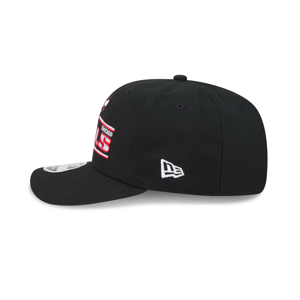 Chicago Bulls Stated 9SEVENTY Stretch-Snap Hat