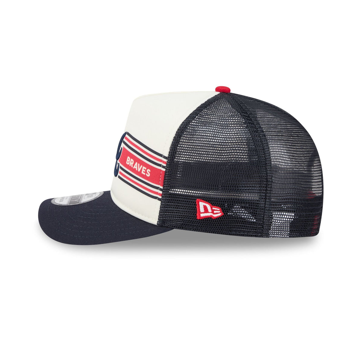 Atlanta Braves Banner 9FIFTY A-Frame Trucker Hat