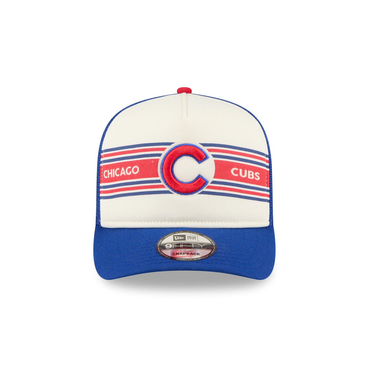 Chicago Cubs Banner 9FIFTY A-Frame Trucker Hat