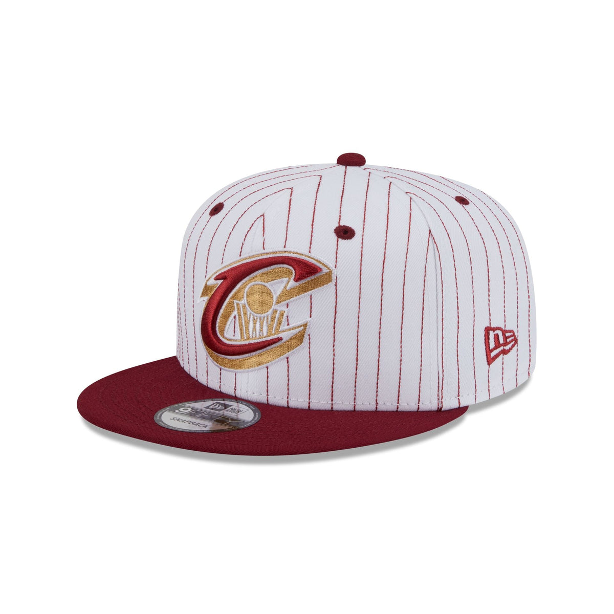 Cleveland Cavaliers Deceptor Pinstripe 9FIFTY Snapback Hat