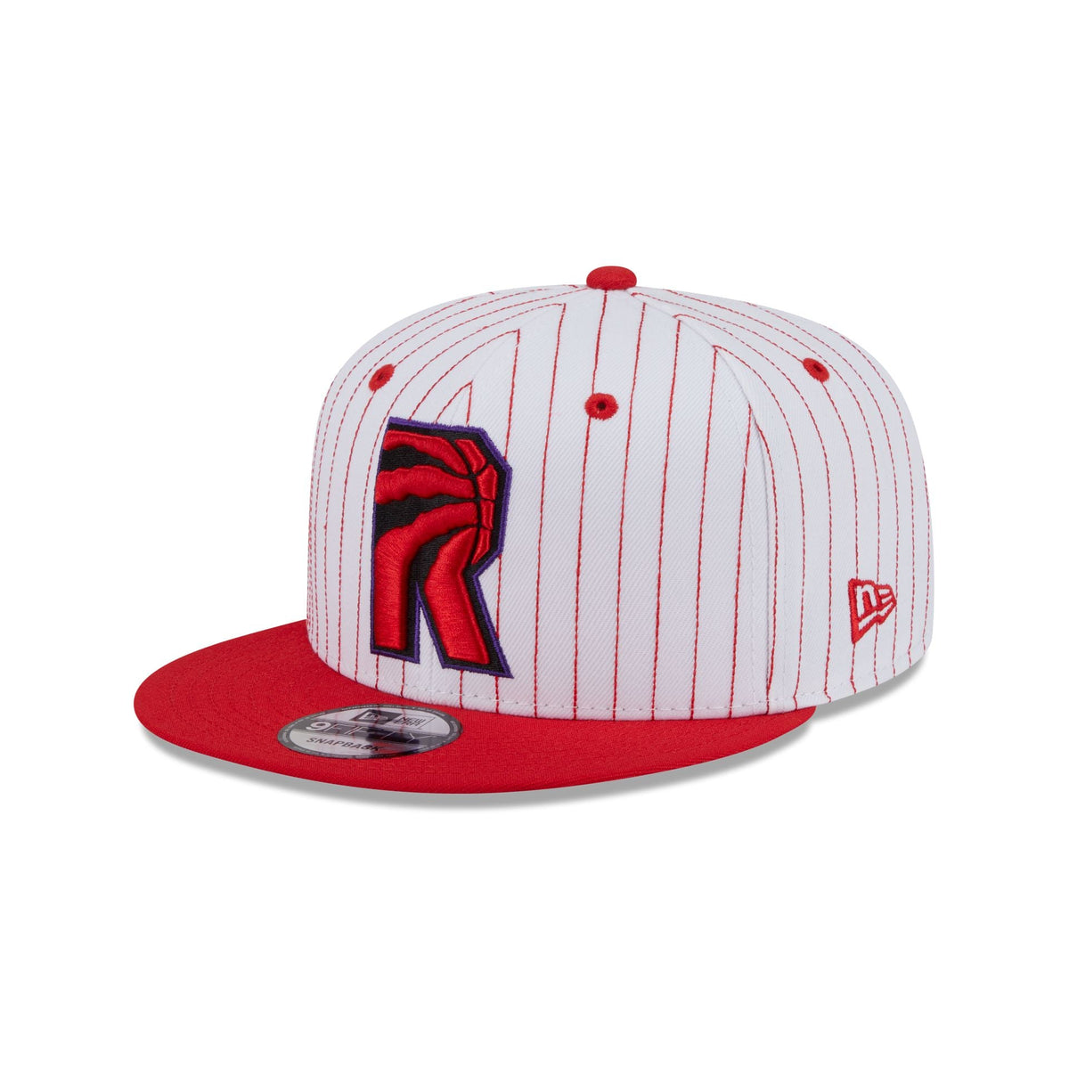 Toronto Raptors Deceptor Pinstripe 9FIFTY Snapback Hat