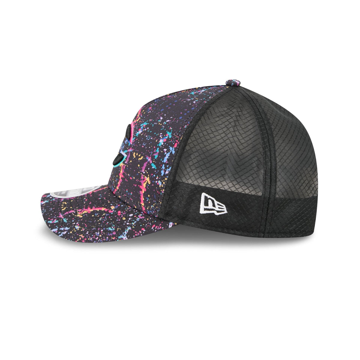Chicago Bears 2025 Crucial Catch 9FORTY M-Crown A-Frame Trucker Hat