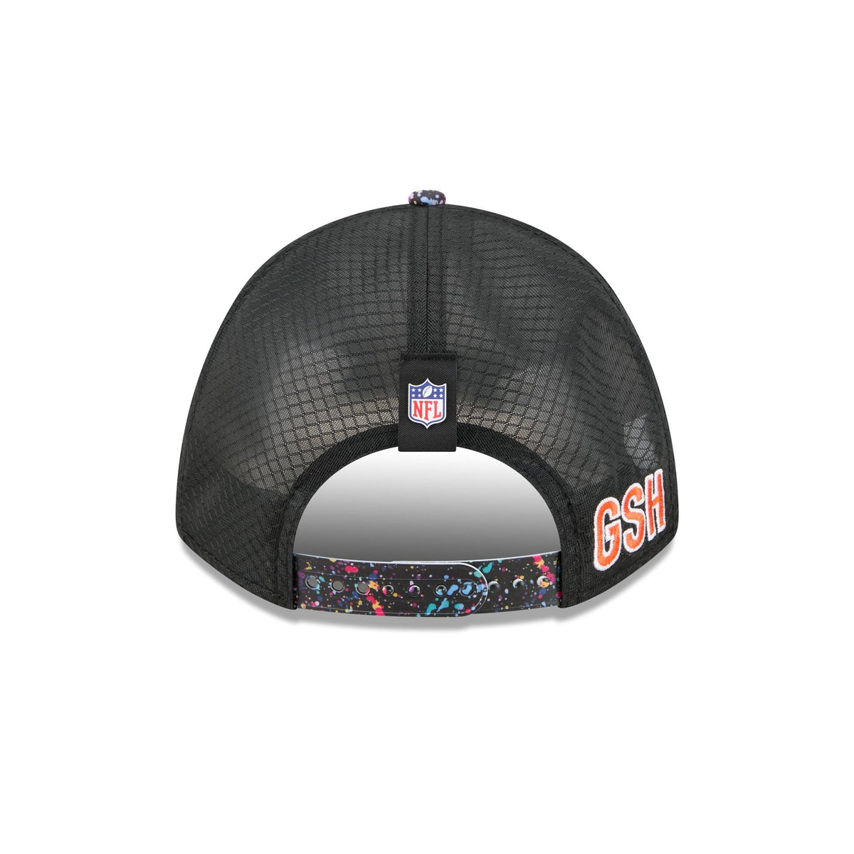 Chicago Bears 2025 Crucial Catch 9FORTY M-Crown A-Frame Trucker Hat