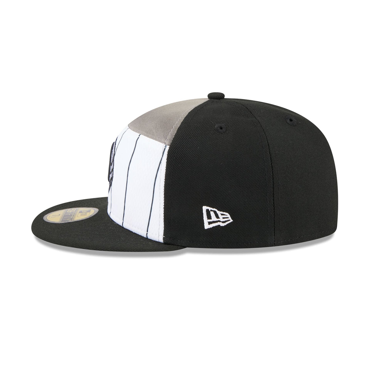 Brooklyn Nets 2025 Tip-Off Split Panel 59FIFTY Fitted Hat