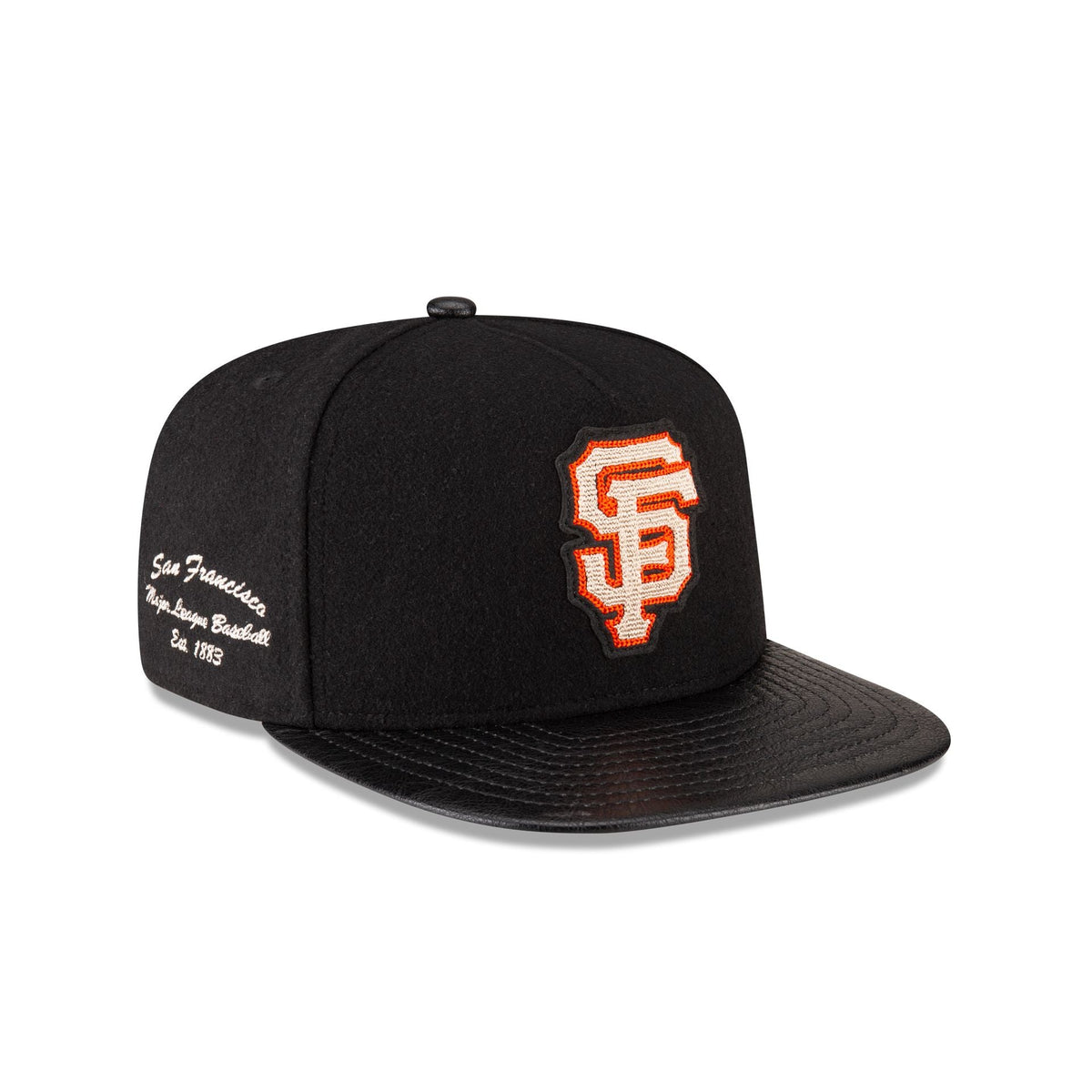 San Francisco Giants Wool Letterman 9FIFTY A-Frame Snapback Hat