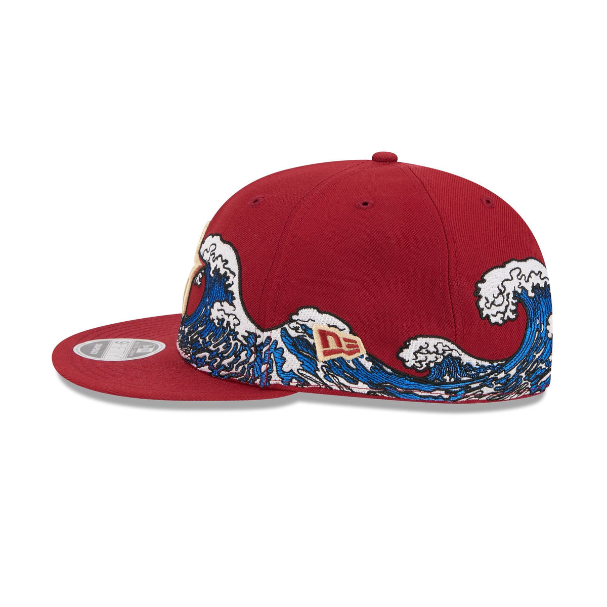 Houston Astros Tidal Flow Retro Crown 9FIFTY Adjustable Hat