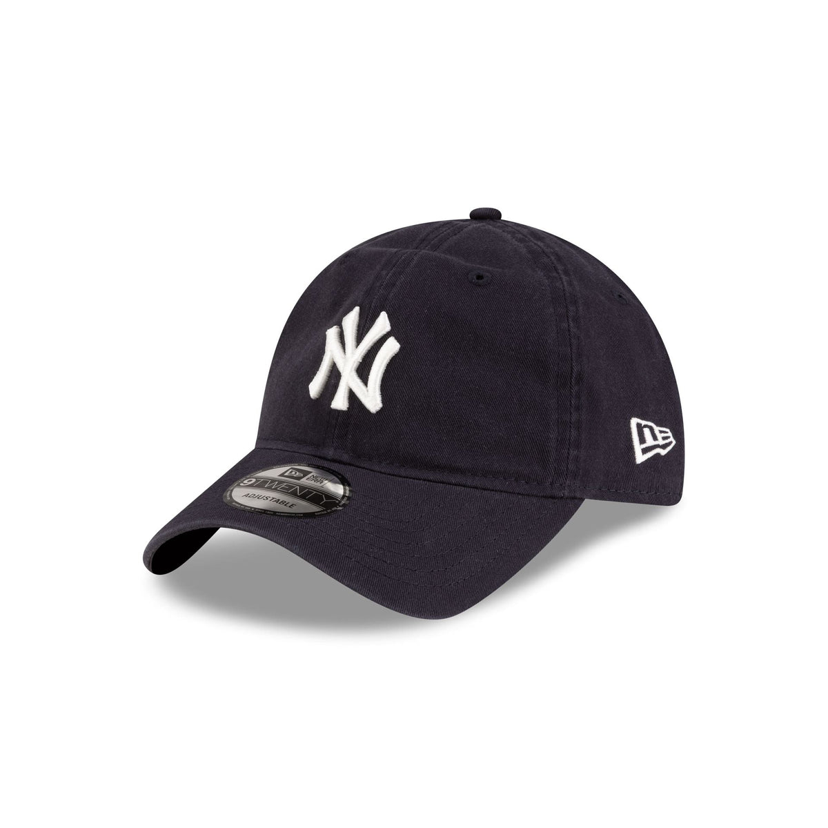 New York Yankees Navy Washed Script 9TWENTY Adjustable Hat