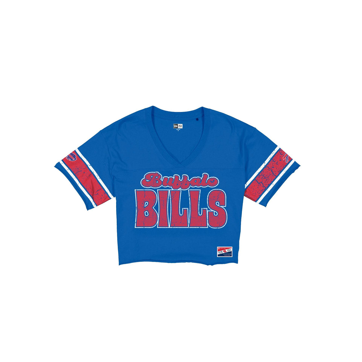 Buffalo Bills Throwback Women's Cropped T-Shirt