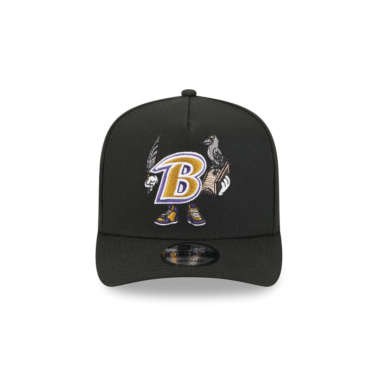 Baltimore Ravens Cartoon 9FIFTY A-Frame Snapback Hat