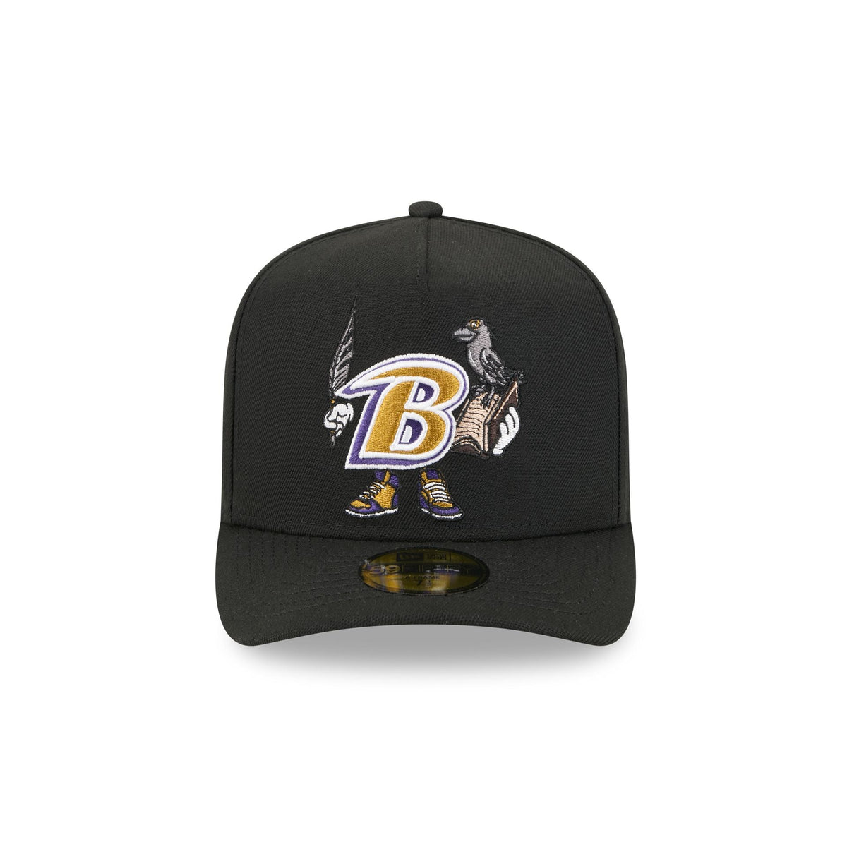 Baltimore Ravens Cartoon 59FIFTY A-Frame Fitted Hat