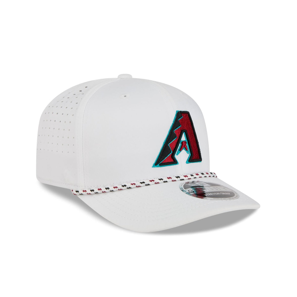 Arizona Diamondbacks Optic White Performance Rope 9SEVENTY Stretch-Snap Hat