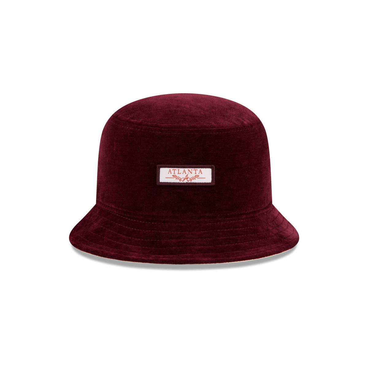 Atlanta Braves Fall Velvet Bucket Hat
