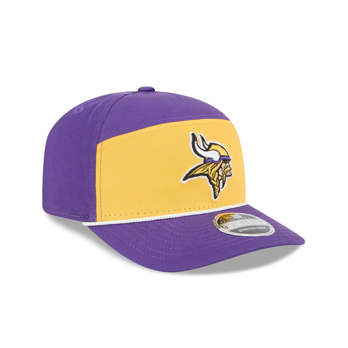 Minnesota Vikings Split Panel 9SEVENTY Stretch-Snap Hat