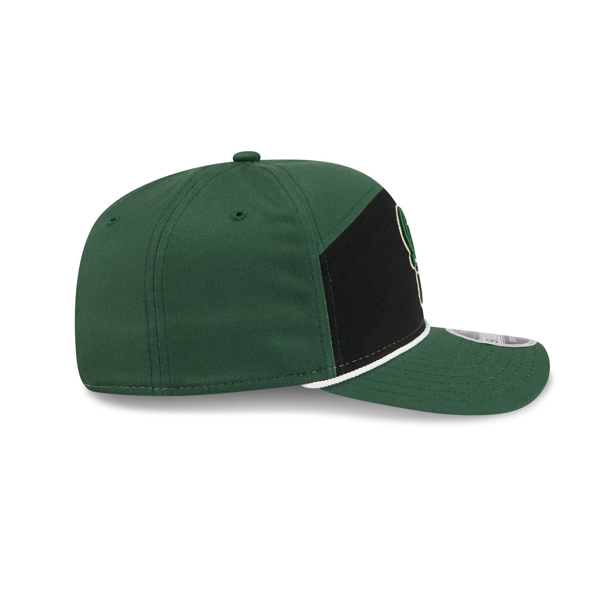 Milwaukee Bucks Split Panel 9SEVENTY Stretch-Snap Hat
