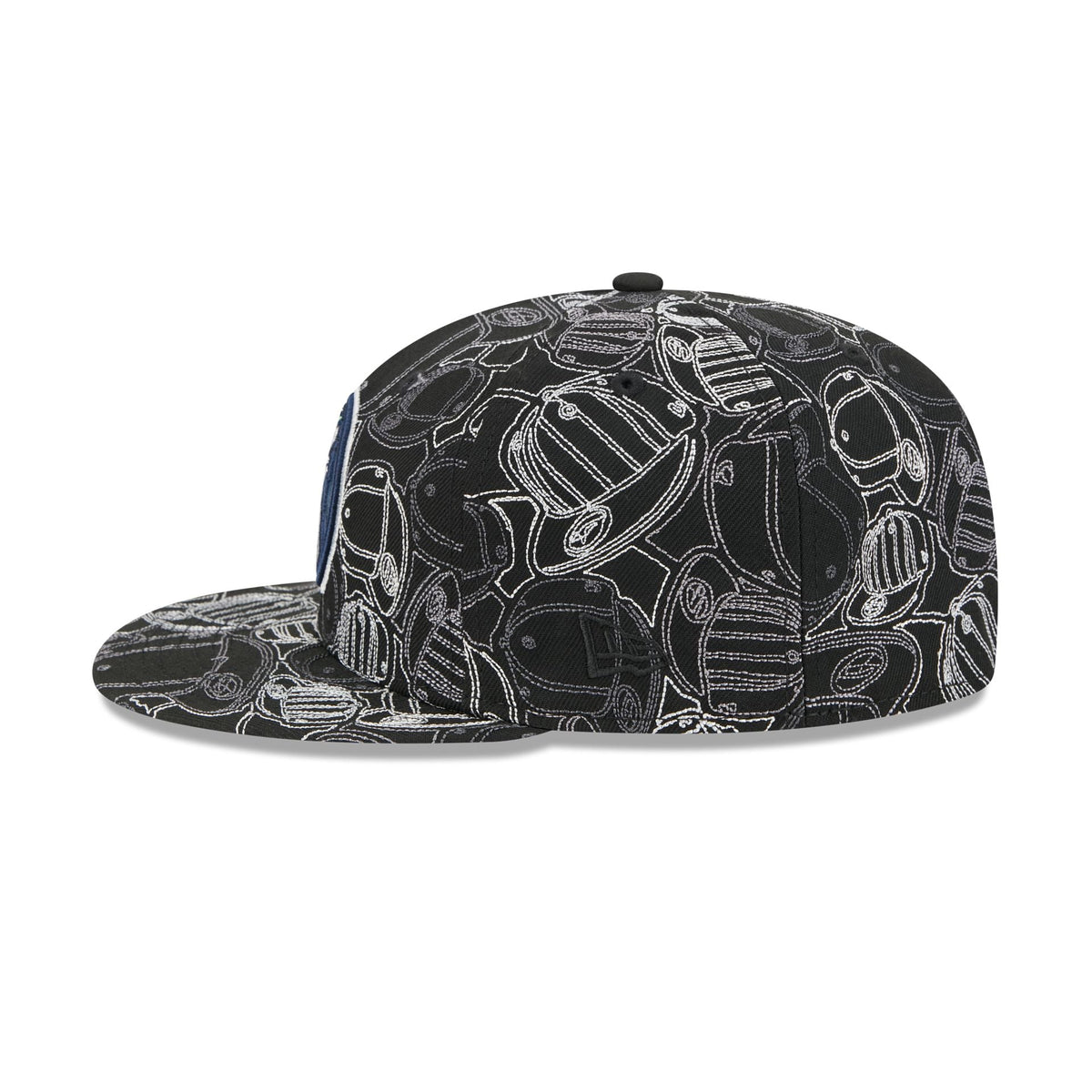 Minnesota Timberwolves Cap Scramble 59FIFTY Fitted Hat