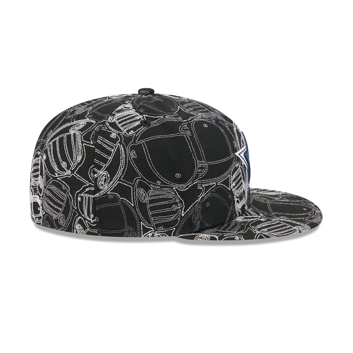Dallas Cowboys Cap Scramble 59FIFTY Fitted Hat