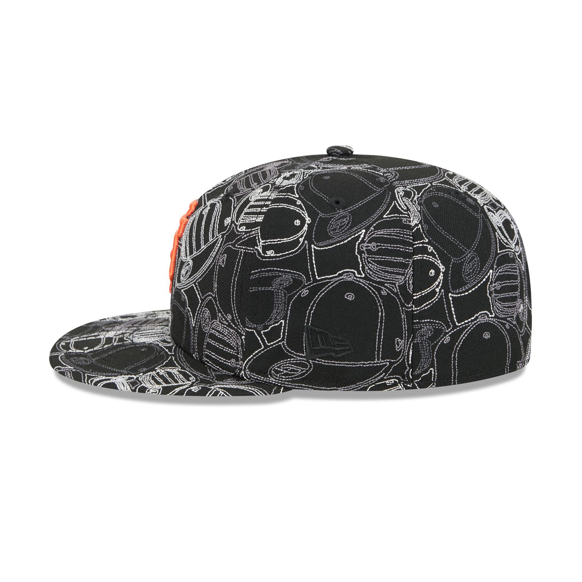 San Francisco Giants Cap Scramble 59FIFTY Fitted Hat