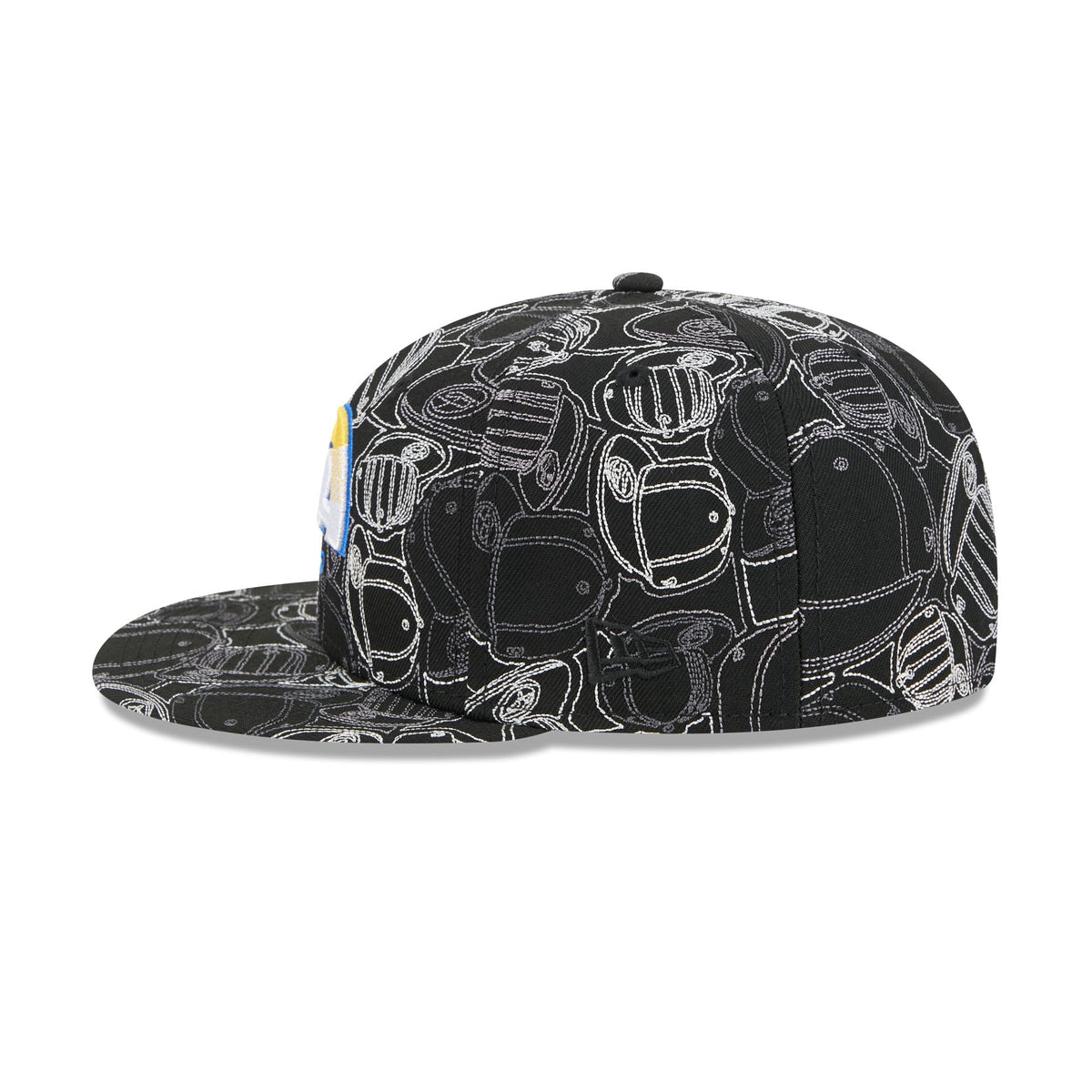 Los Angeles Rams Cap Scramble 59FIFTY Fitted Hat