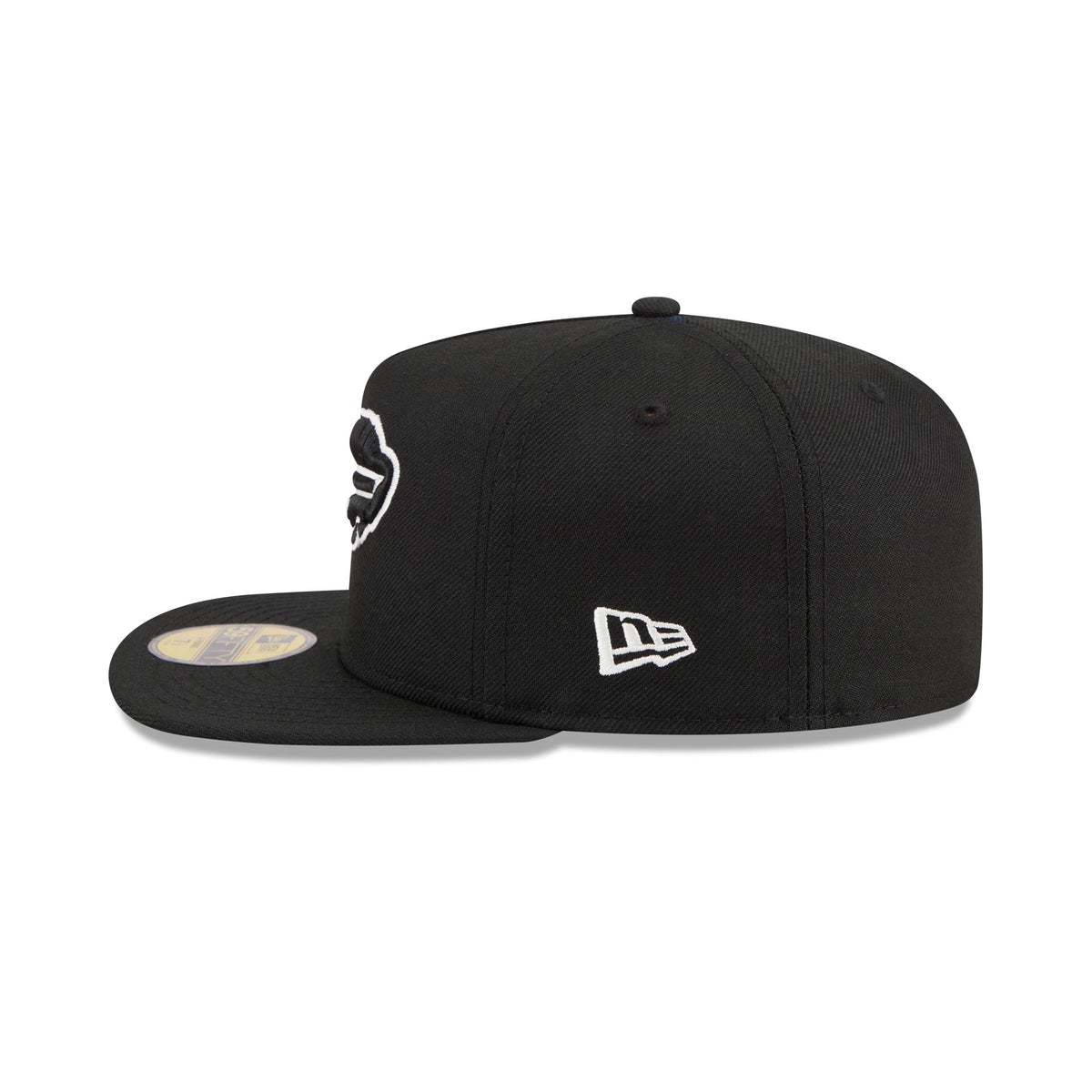 Just Caps Chiseled Logo Buffalo Bills 59FIFTY A-Frame Fitted Hat