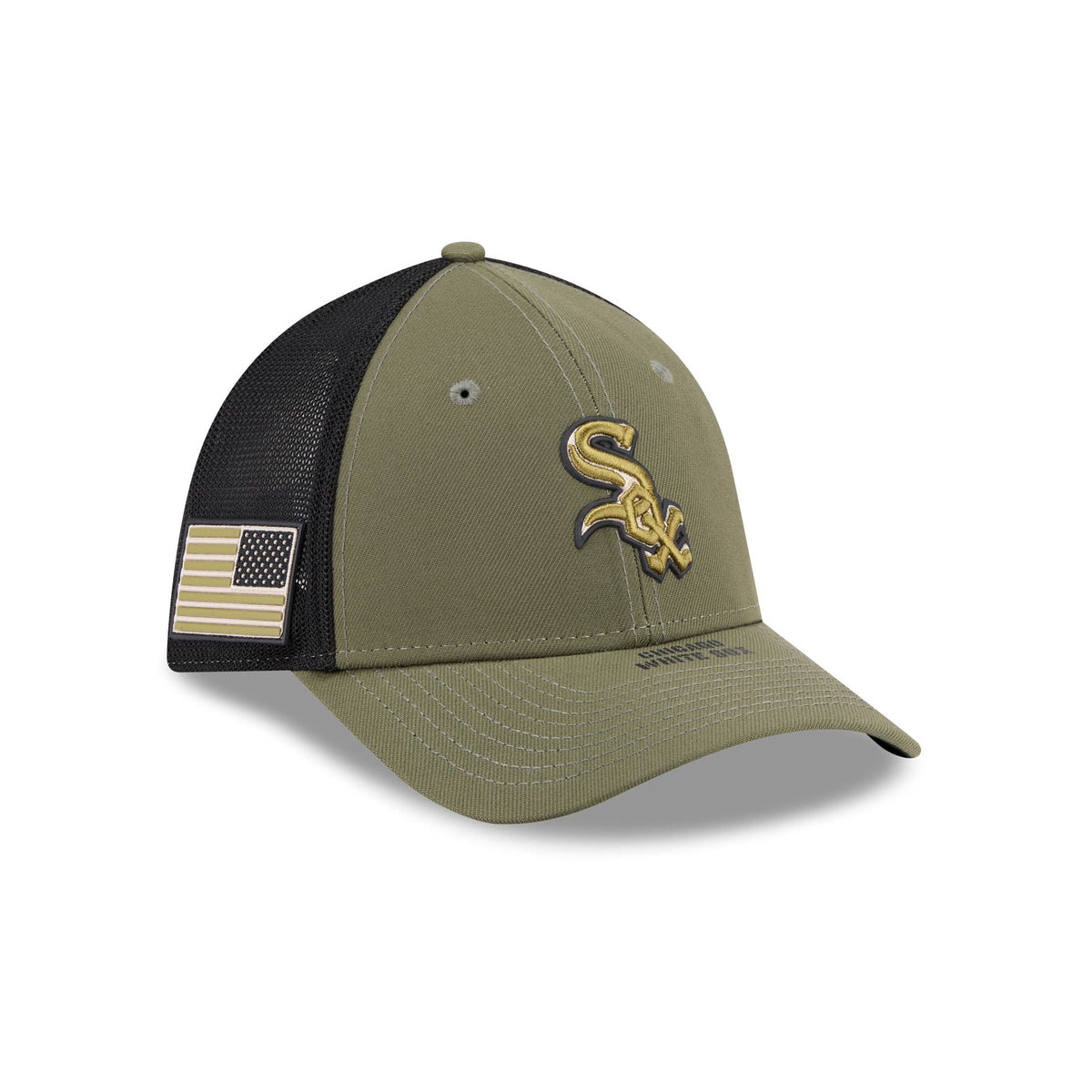 Chicago White Sox Armed Forces Day 2026 39THIRTY M-Crown Stretch Fit Hat