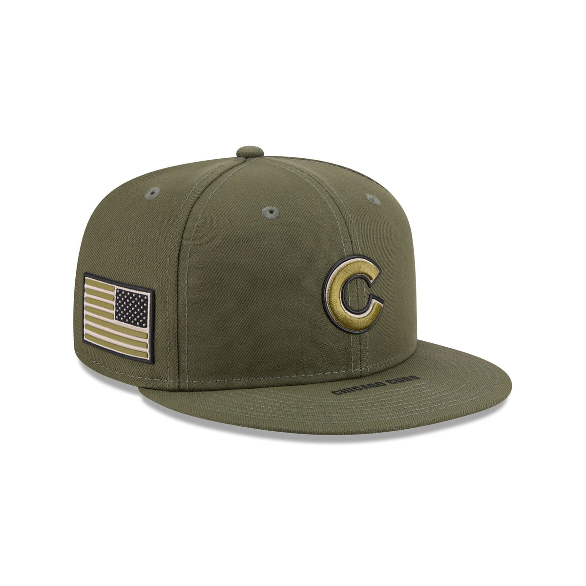 Chicago Cubs Armed Forces Day 2026 9FIFTY Snapback Hat