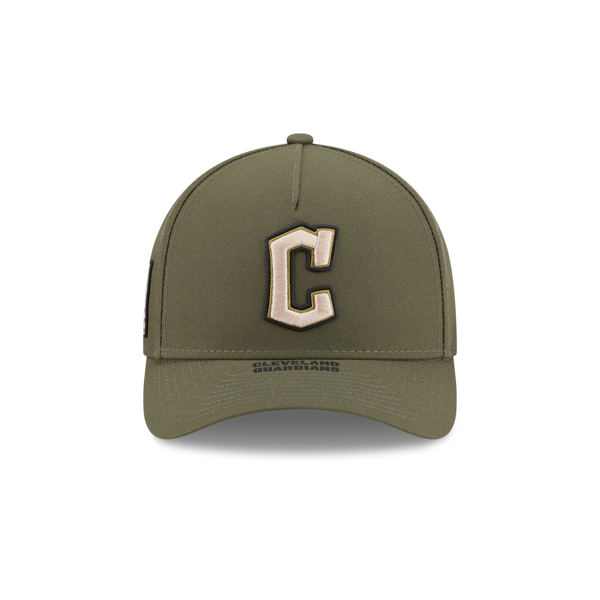 Cleveland Guardians Armed Forces Day 2026 9FORTY M-Crown A-Frame Snapback Hat