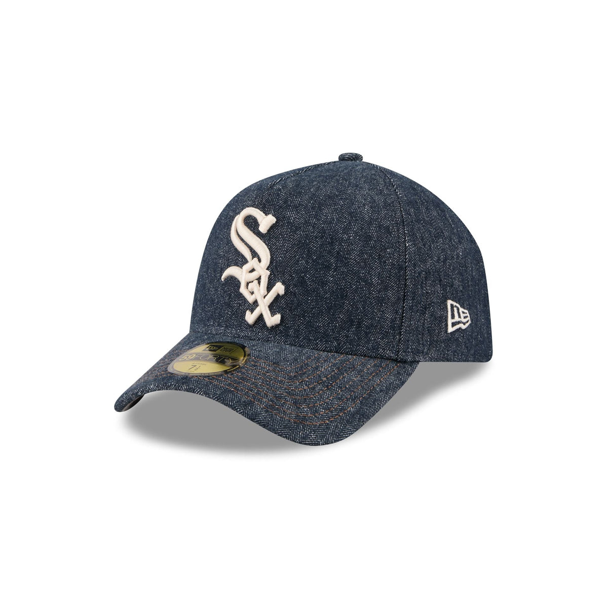 Chicago White Sox Denim 59FORTY A-Frame Fitted Hat