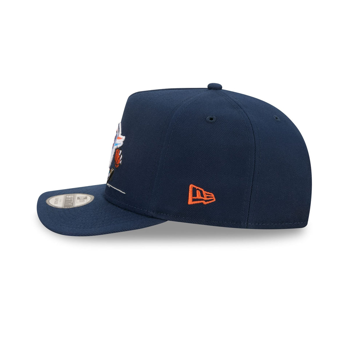 Oklahoma City Thunder Cartoon 9FIFTY A-Frame Snapback Hat
