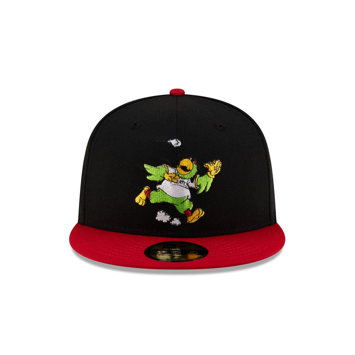 Pittsburgh Pirates Mascot Black 59FIFTY Fitted Hat