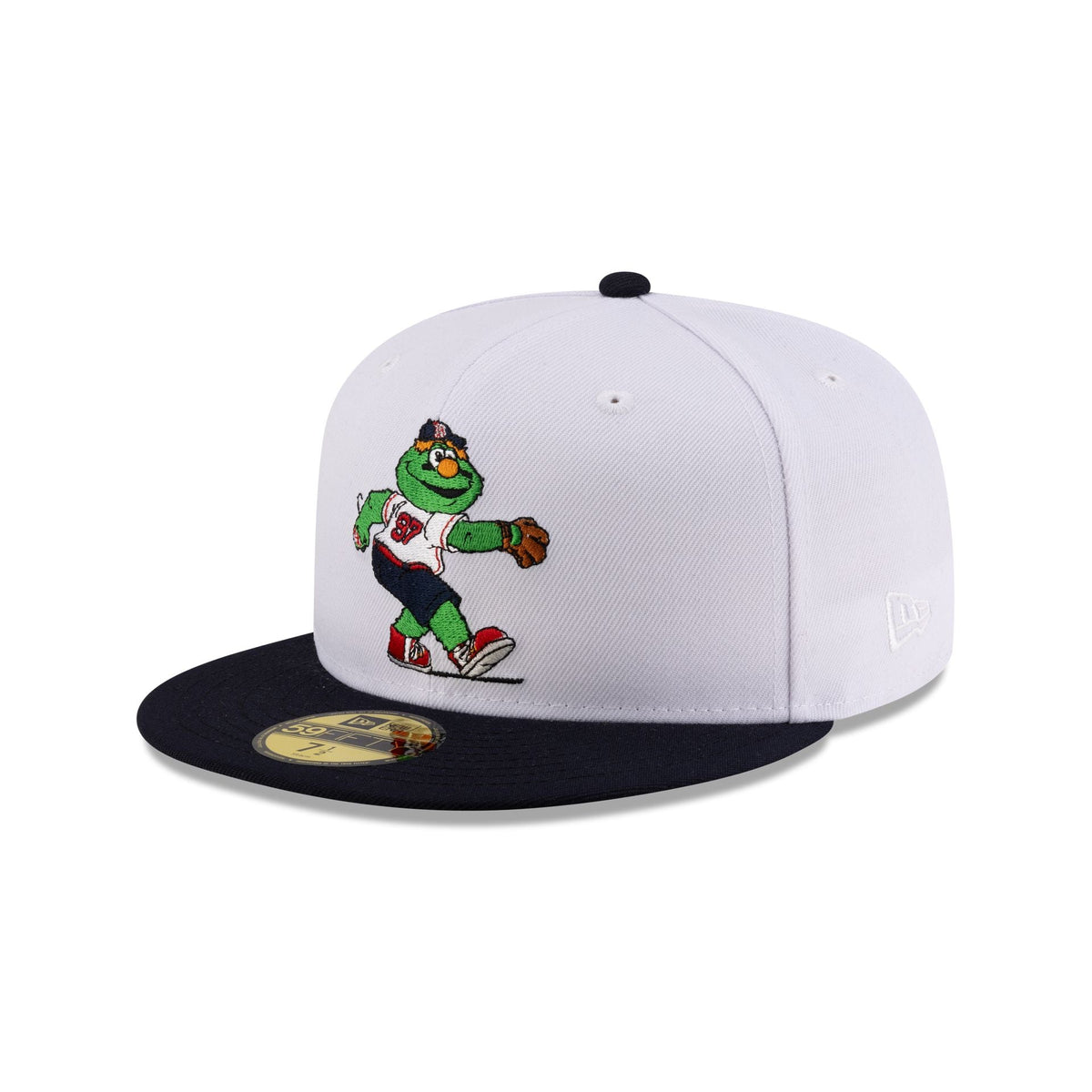 Boston Red Sox Mascot White 59FIFTY Fitted Hat