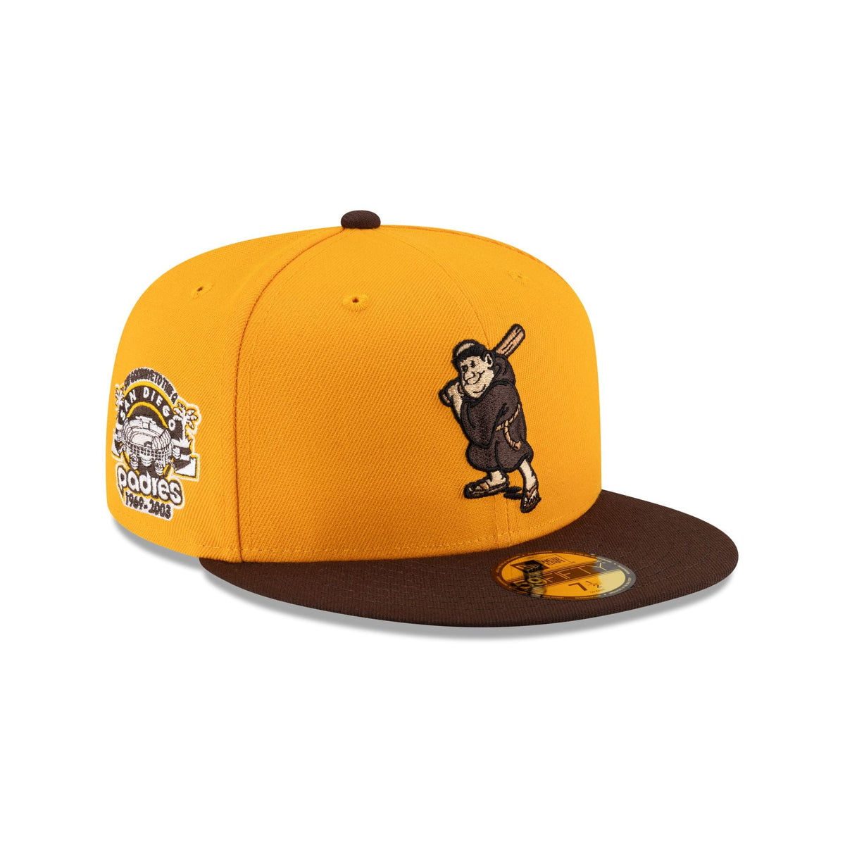 San Diego Padres Mascot Yellow 59FIFTY Fitted Hat