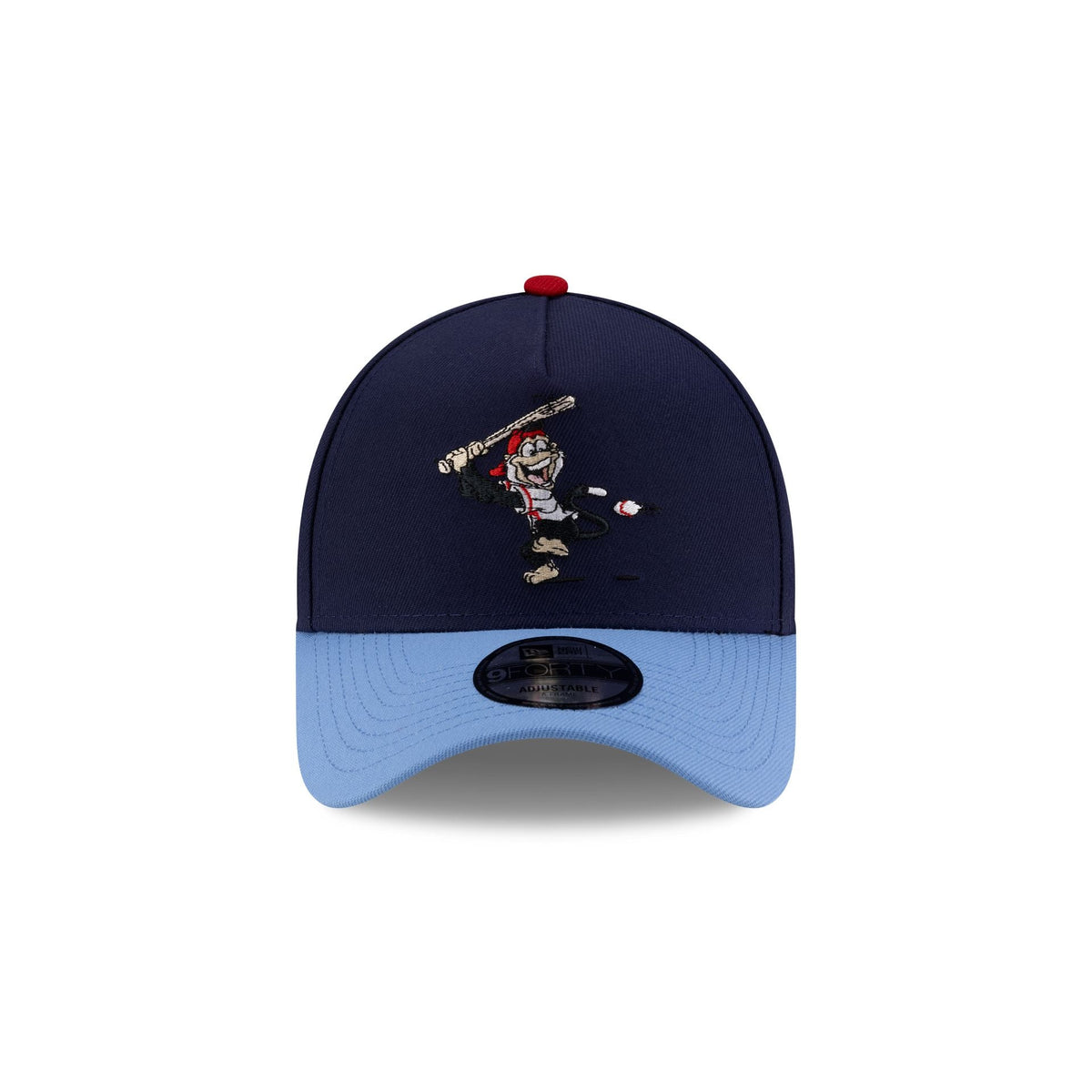 Los Angeles Angels Mascot Light Navy 9FORTY A-Frame Snapback Hat